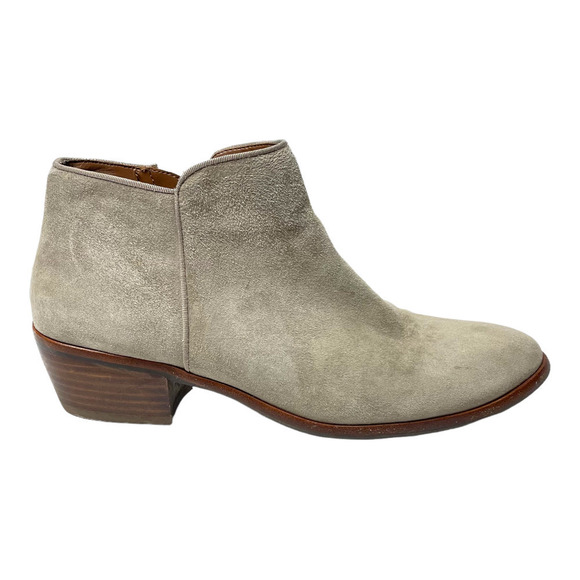 Sam Edelman Light Taupe Petty Ankle Boots Women’s Size 8 - Picture 1 of 11